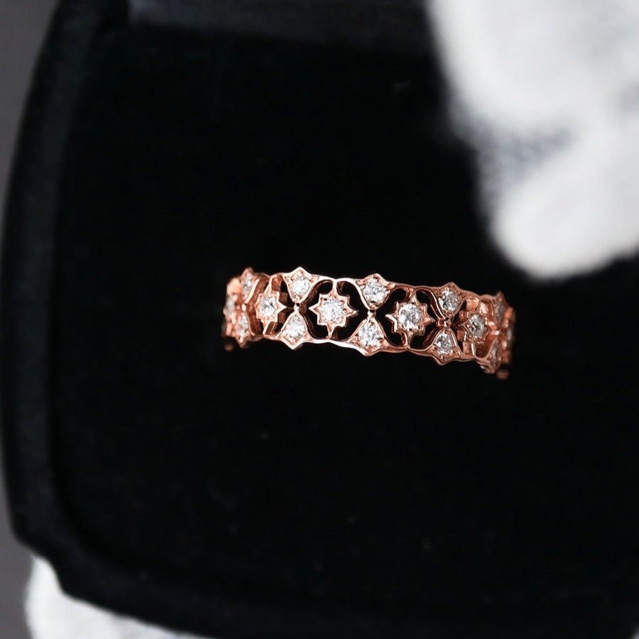 Gilded Filigree Ring - Gold - Plated - Abbott Atelier