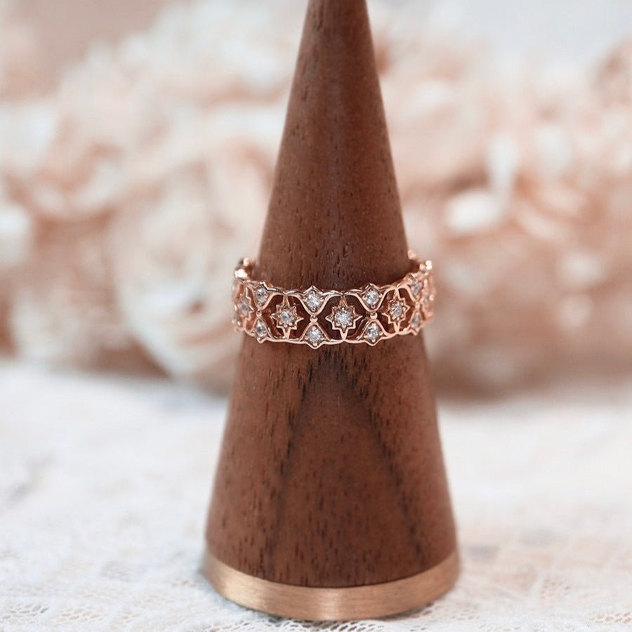 Gilded Filigree Ring - Gold - Plated - Abbott Atelier