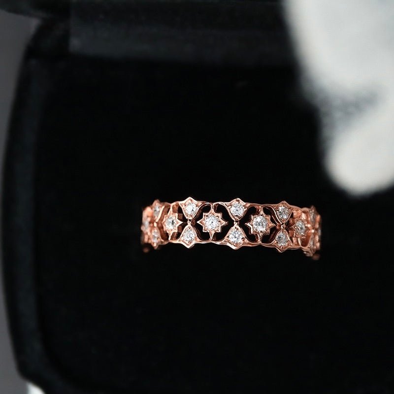 Gilded Filigree Ring - Gold - Plated - Abbott Atelier