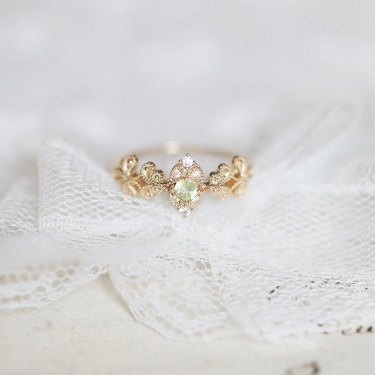 Golden Laurel Ring - Gold - Plated - Abbott Atelier