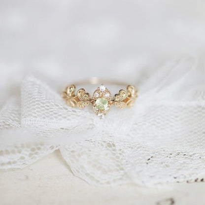 Golden Laurel Ring - Gold - Plated - Abbott Atelier