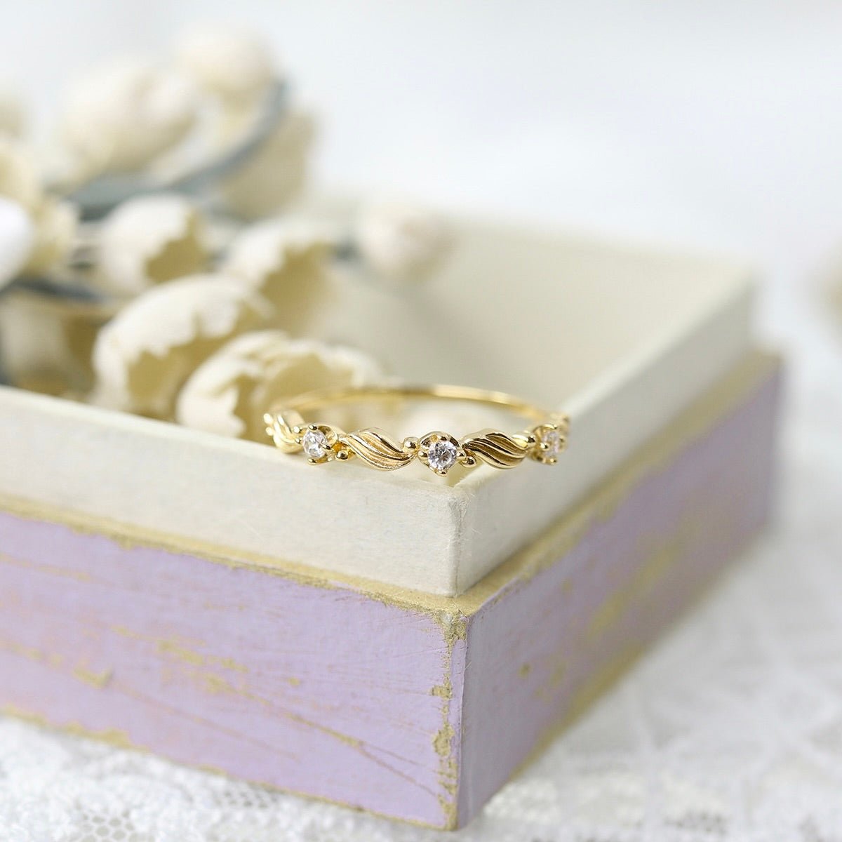 Golden Promise Ring - Gold - Plated - Abbott Atelier