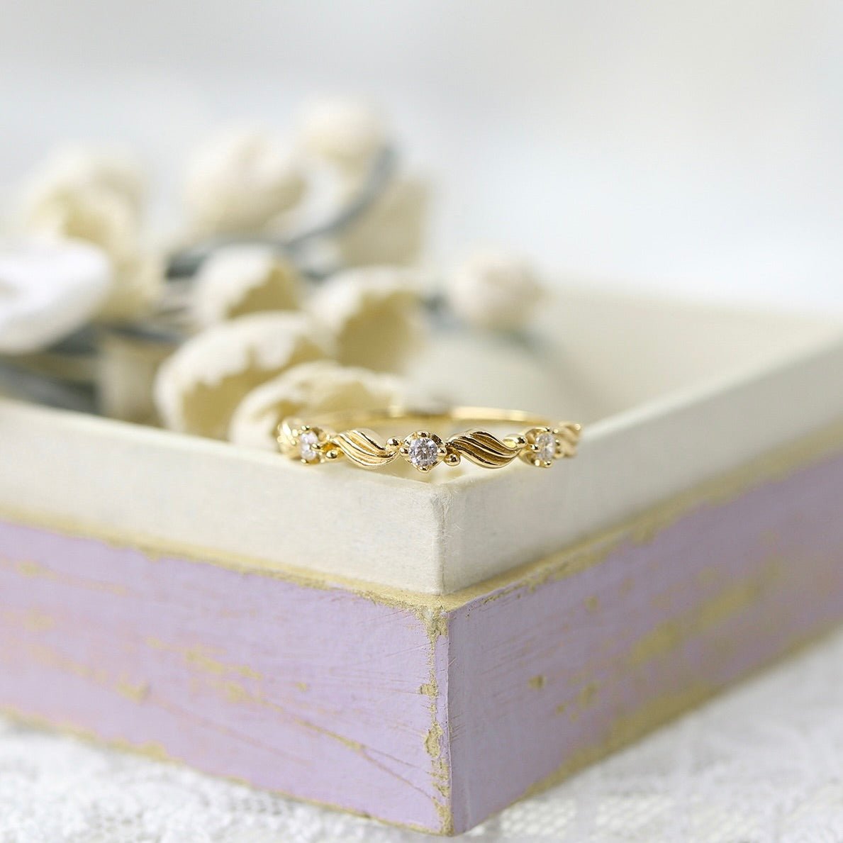 Golden Promise Ring - Gold - Plated - Abbott Atelier