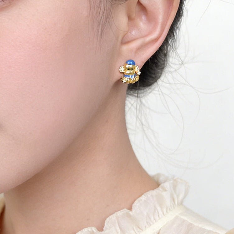 Happy Pup Earrings - Hypoallergenic - Abbott Atelier