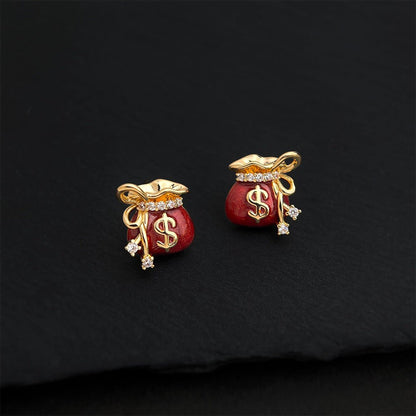 Hidden Treasure Earrings - Hypoallergenic - Abbott Atelier