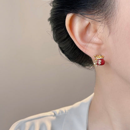 Hidden Treasure Earrings - Hypoallergenic - Abbott Atelier