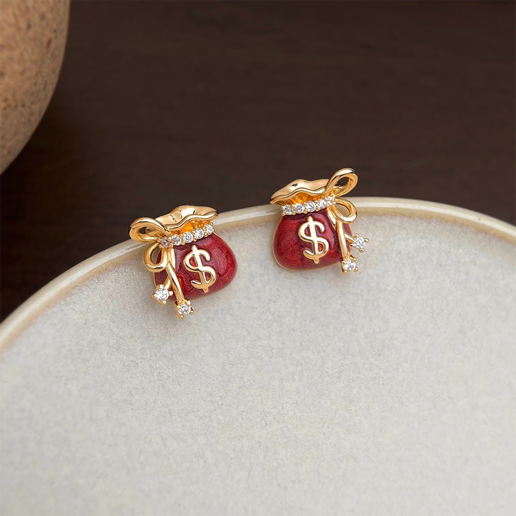 Hidden Treasure Earrings - Hypoallergenic - Abbott Atelier