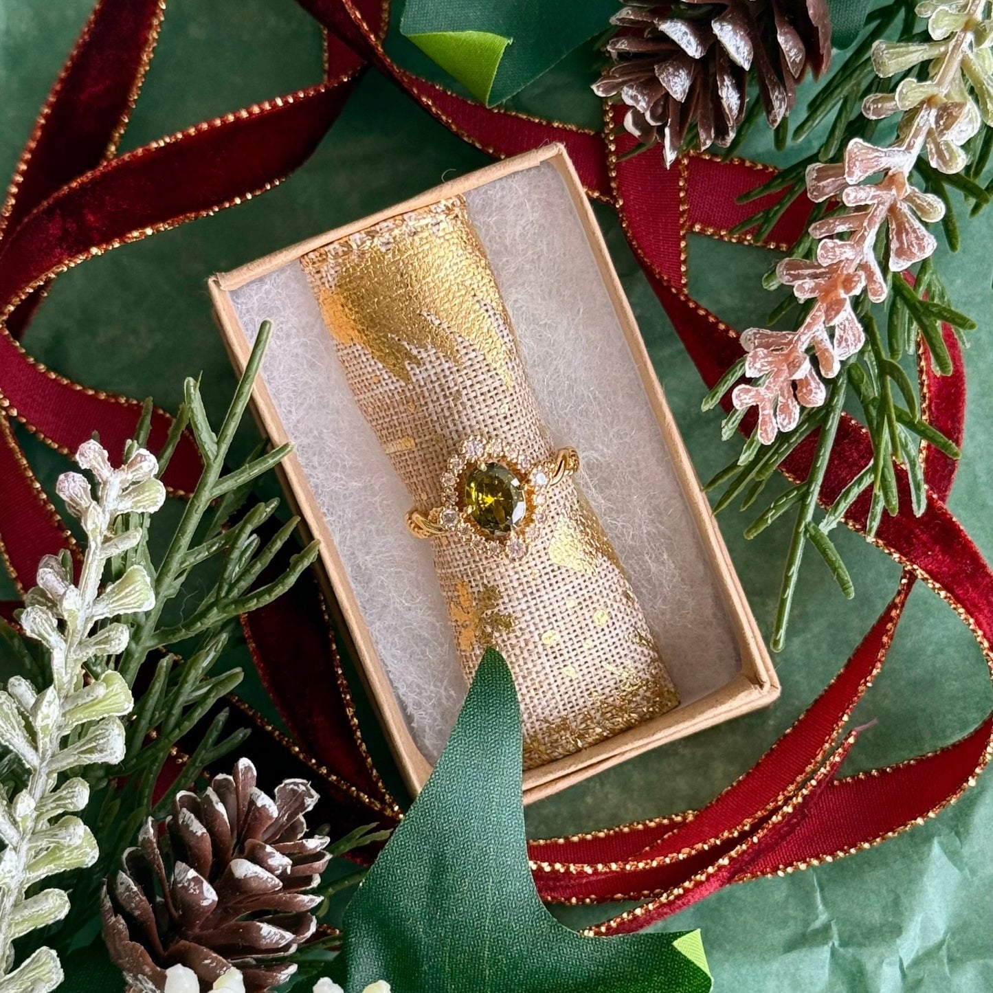 Holiday Gift Wrap - Ring - Abbott Atelier - Abbott Atelier