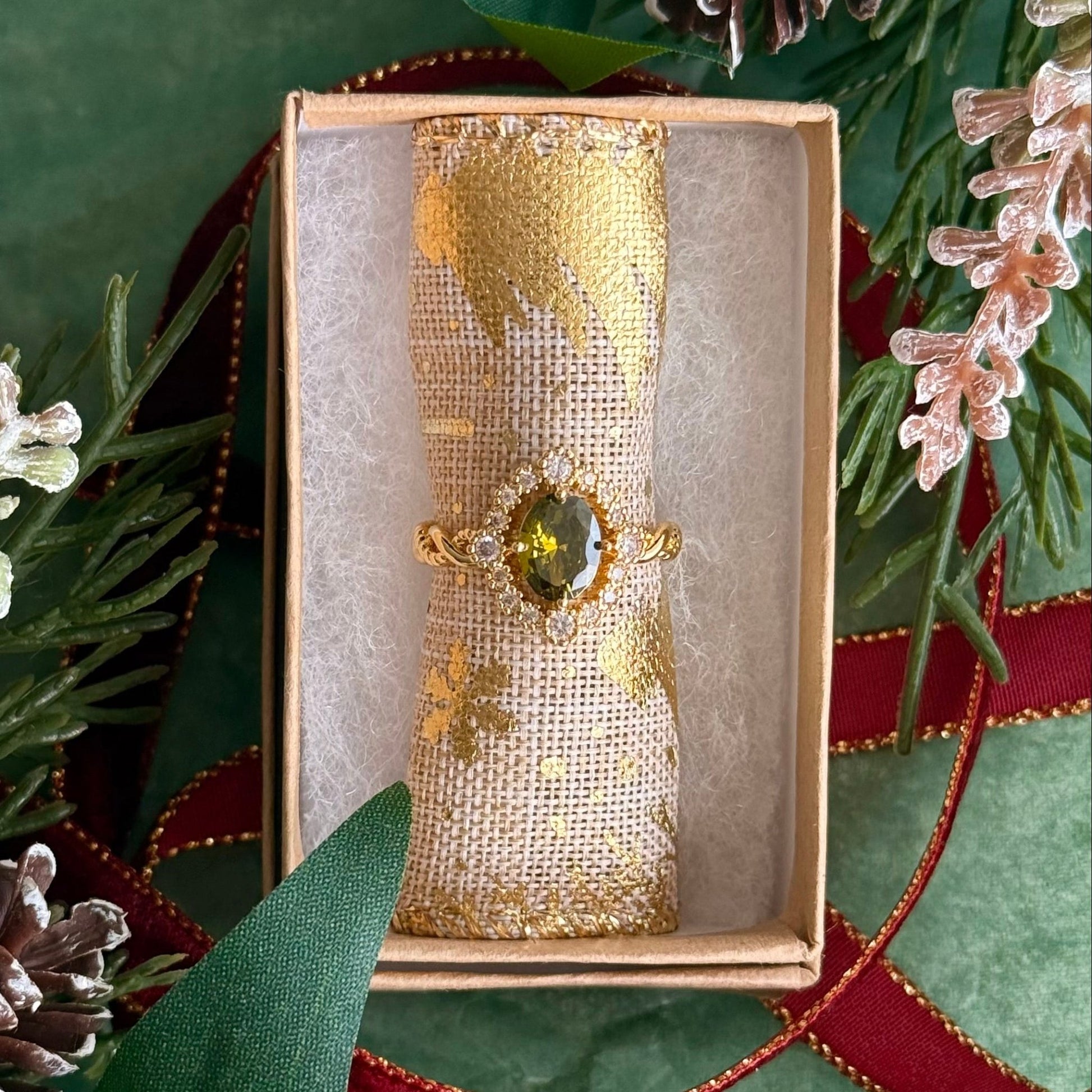 Holiday Gift Wrap - Ring - Abbott Atelier - Abbott Atelier