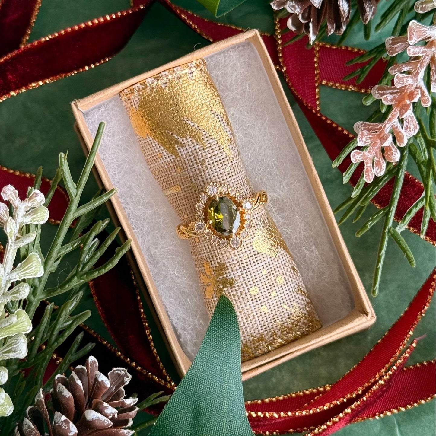 Holiday Gift Wrap - Ring - Abbott Atelier - Abbott Atelier