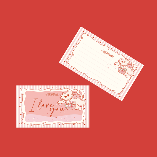 "I Love You" Note Card - Abbott Atelier - Abbott Atelier