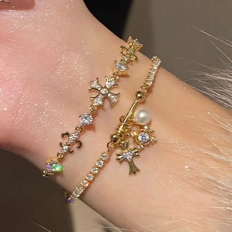 Iris Benediction Bracelet - Gold Plated - Abbott Atelier