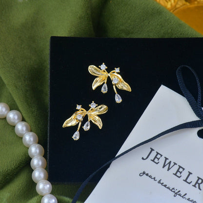 Iris Earrings in Gold - Hypoallergenic - Abbott Atelier