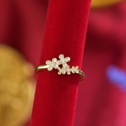 Jasmine Blossom Ring - Gold - Plated - Abbott Atelier