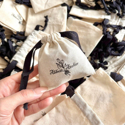 Jewelry Pouch (Cotton) - Abbott Atelier - Abbott Atelier