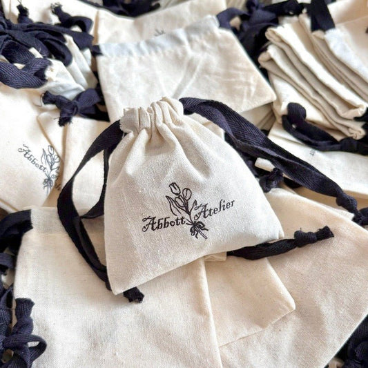 Jewelry Pouch (Cotton) - Abbott Atelier - Abbott Atelier