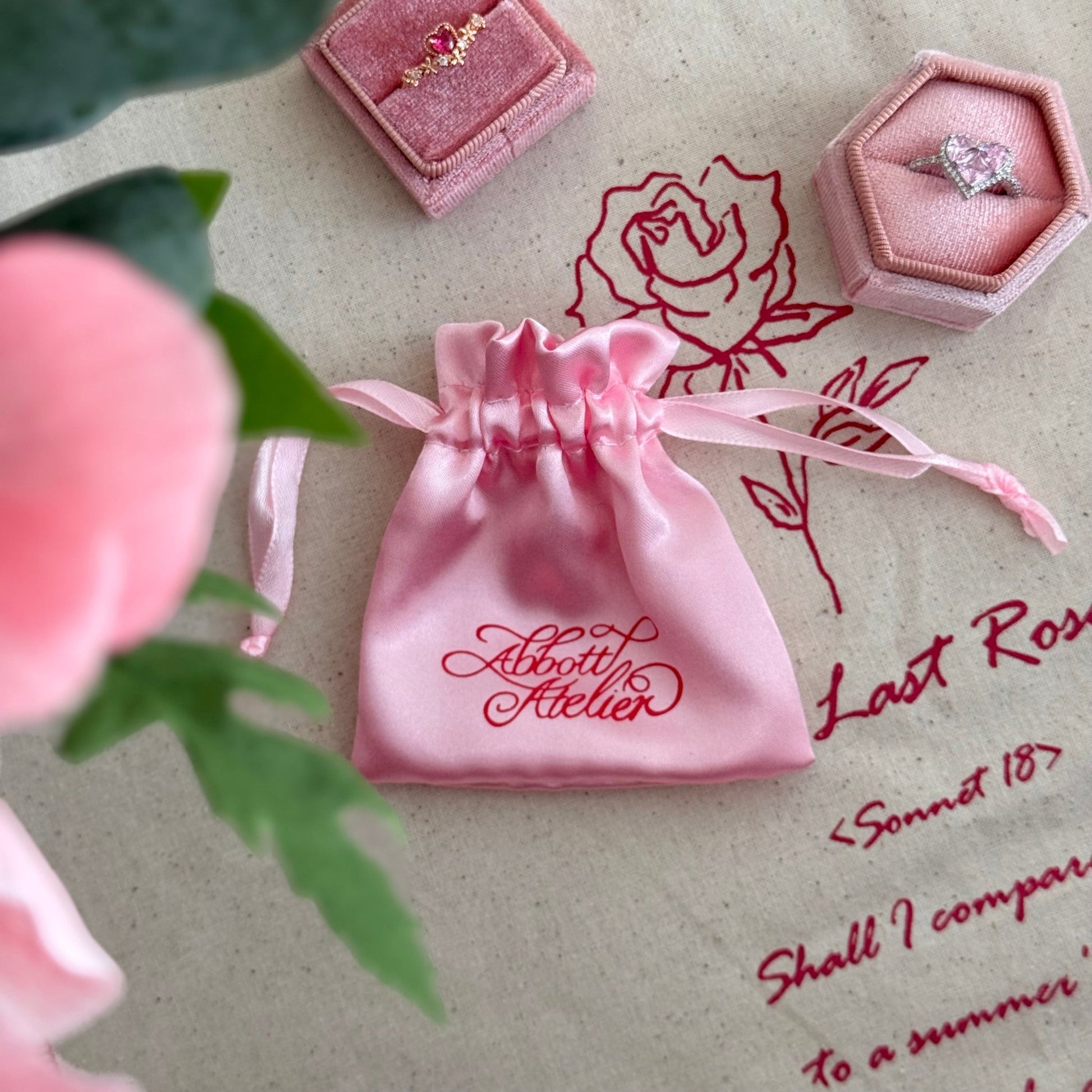 Jewelry Pouch (Vday Version) - Abbott Atelier - Abbott Atelier