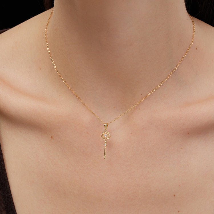 Key to True Love Necklace - Abbott Atelier - Abbott Atelier