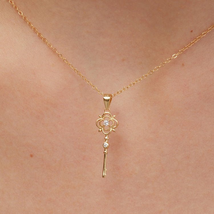 Key to True Love Necklace - Abbott Atelier - Abbott Atelier
