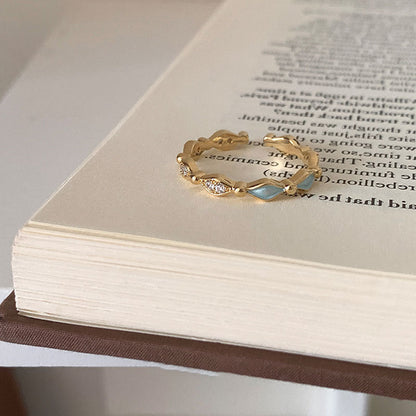 Liane Eternity Ring - Gold-Plated - Abbott Atelier