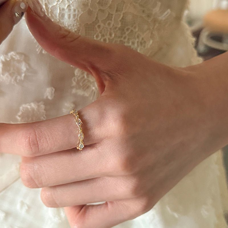 Liane Eternity Ring - Gold-Plated - Abbott Atelier