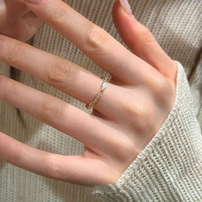 Liane Eternity Ring - Gold-Plated - Abbott Atelier