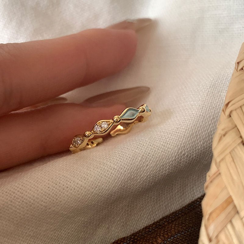 Liane Eternity Ring - Gold-Plated - Abbott Atelier