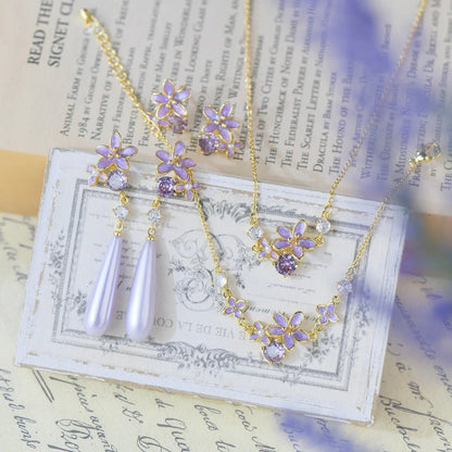 Lilac Blossom Bracelet - Gold Plated - Abbott Atelier