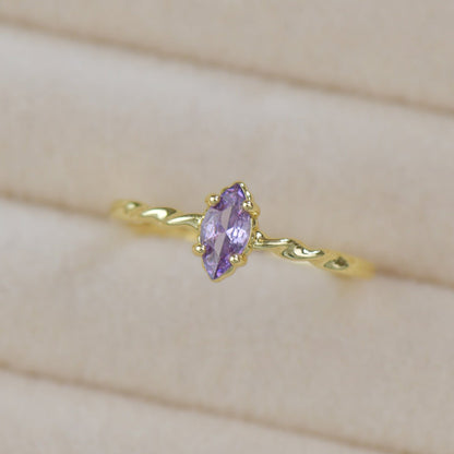Lilac Vine Ring - Gold - Plated - Abbott Atelier