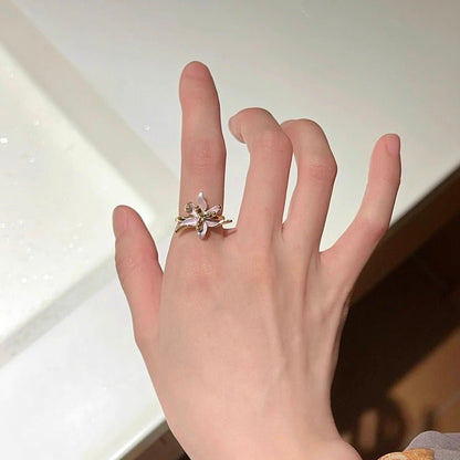 Lily of Rosewater Ring - Gold - Plated - Abbott Atelier