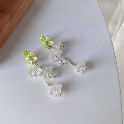 Lily of the Valley Earrings - Aimee - Hypoallergenic - Abbott Atelier