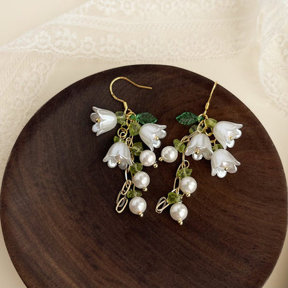 Lily of the Valley Earrings - Christy - Hypoallergenic - Abbott Atelier