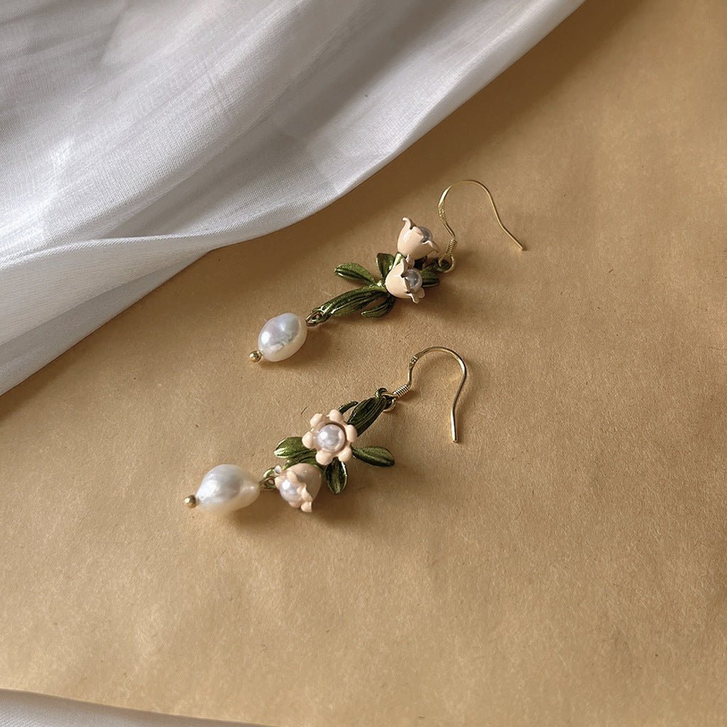 Lily of the Valley Earrings - Karina - Hypoallergenic - Abbott Atelier