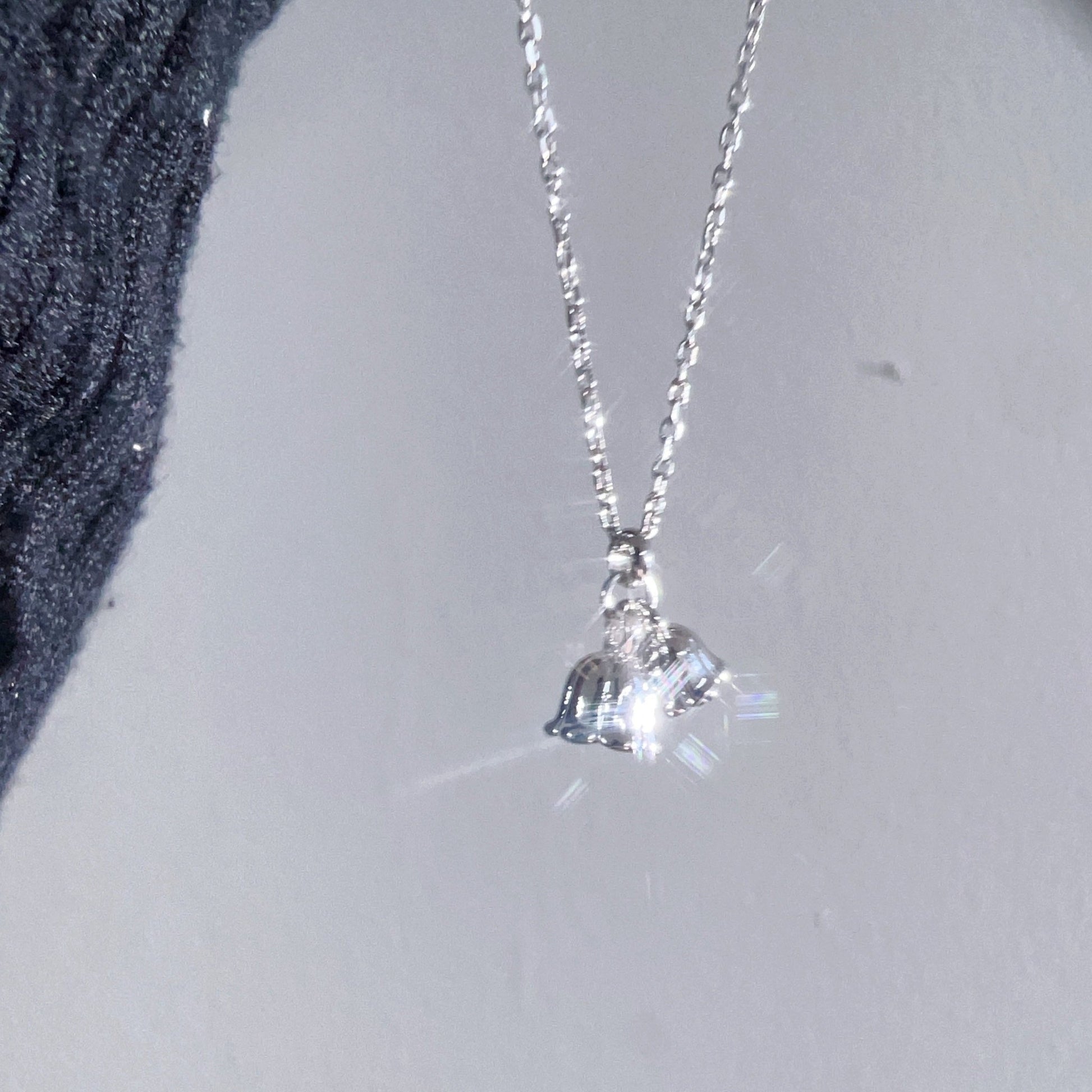 Lily of the Valley Necklace (Solid Silver) - Hypoallergenic - Abbott Atelier