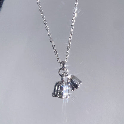 Lily of the Valley Necklace (Solid Silver) - Hypoallergenic - Abbott Atelier