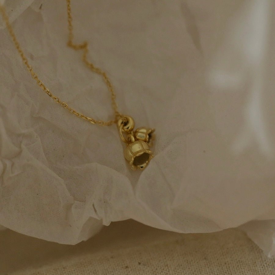 Lily of the Valley Necklace (Solid Silver) - Hypoallergenic - Abbott Atelier