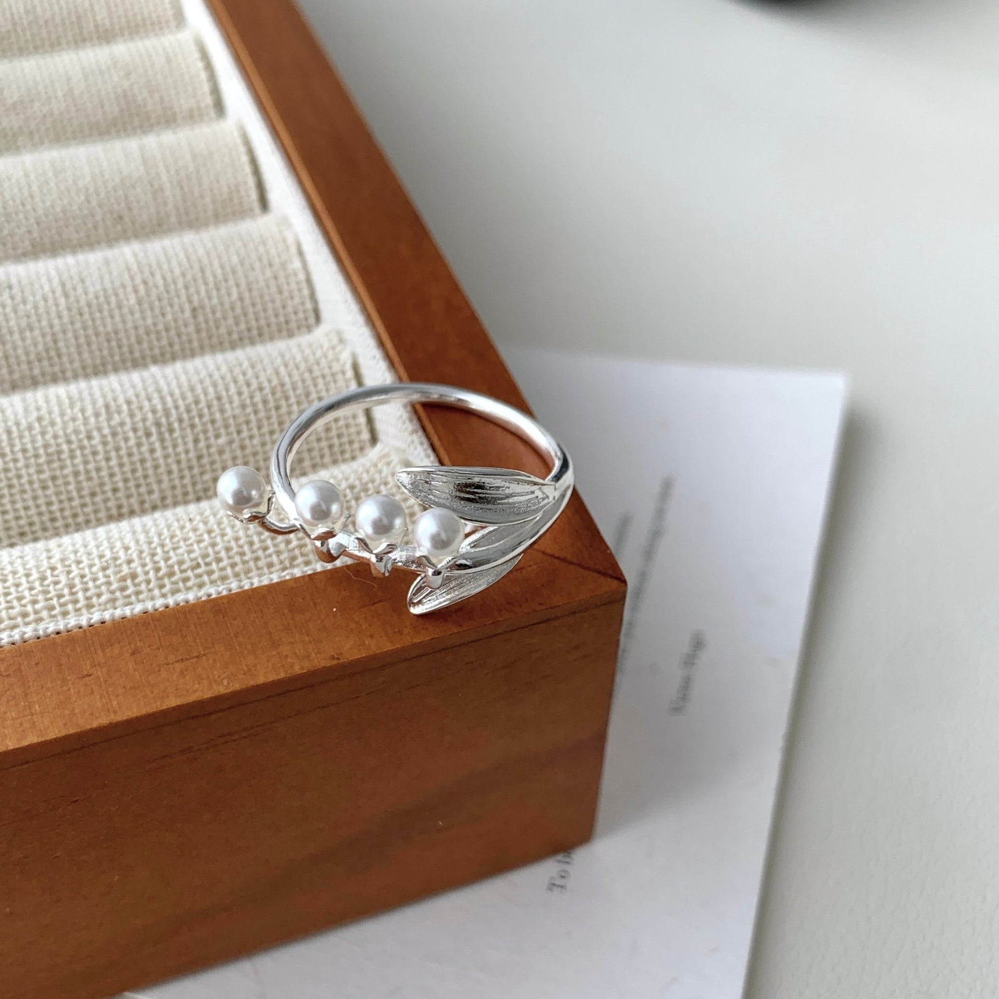 Lily of the Valley Ring - Gold - Plated - Abbott Atelier
