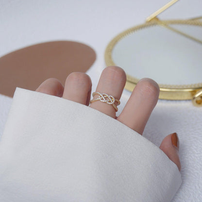 Love Knot Ring (2 Styles) - Gold - Plated - Abbott Atelier