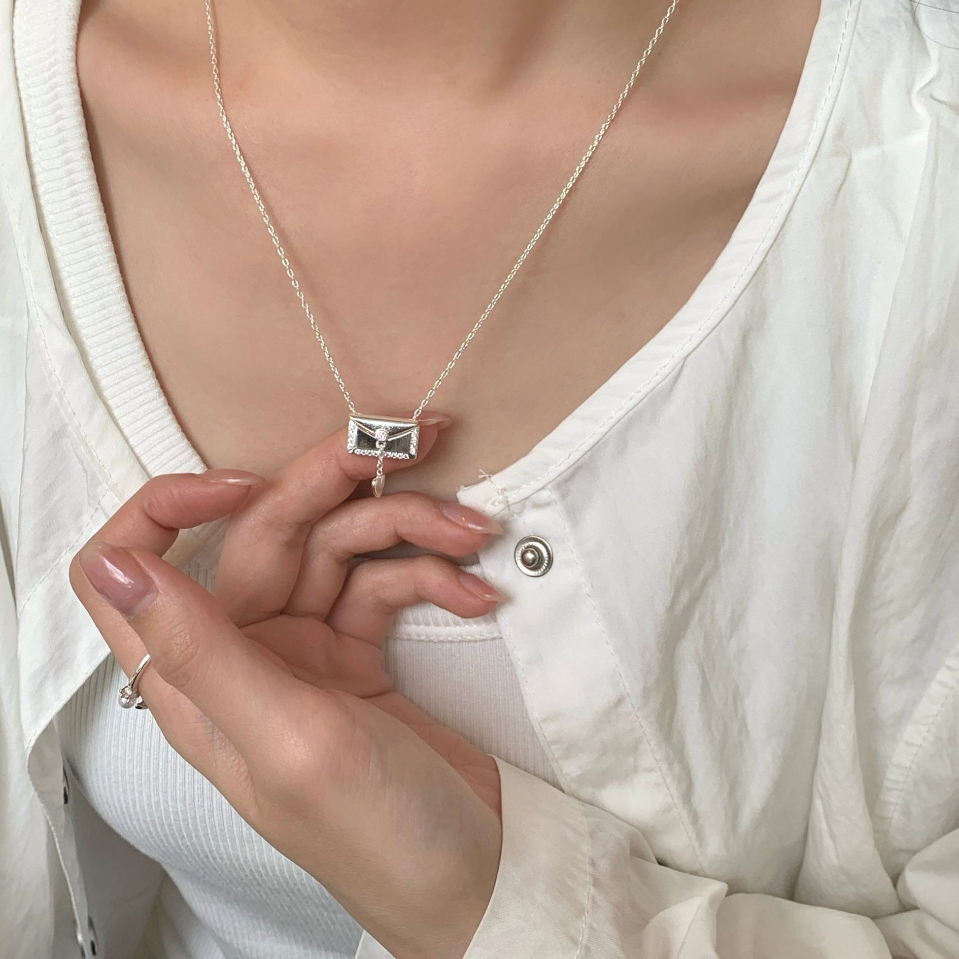 Love Letter Necklace - Gold Plated - Abbott Atelier