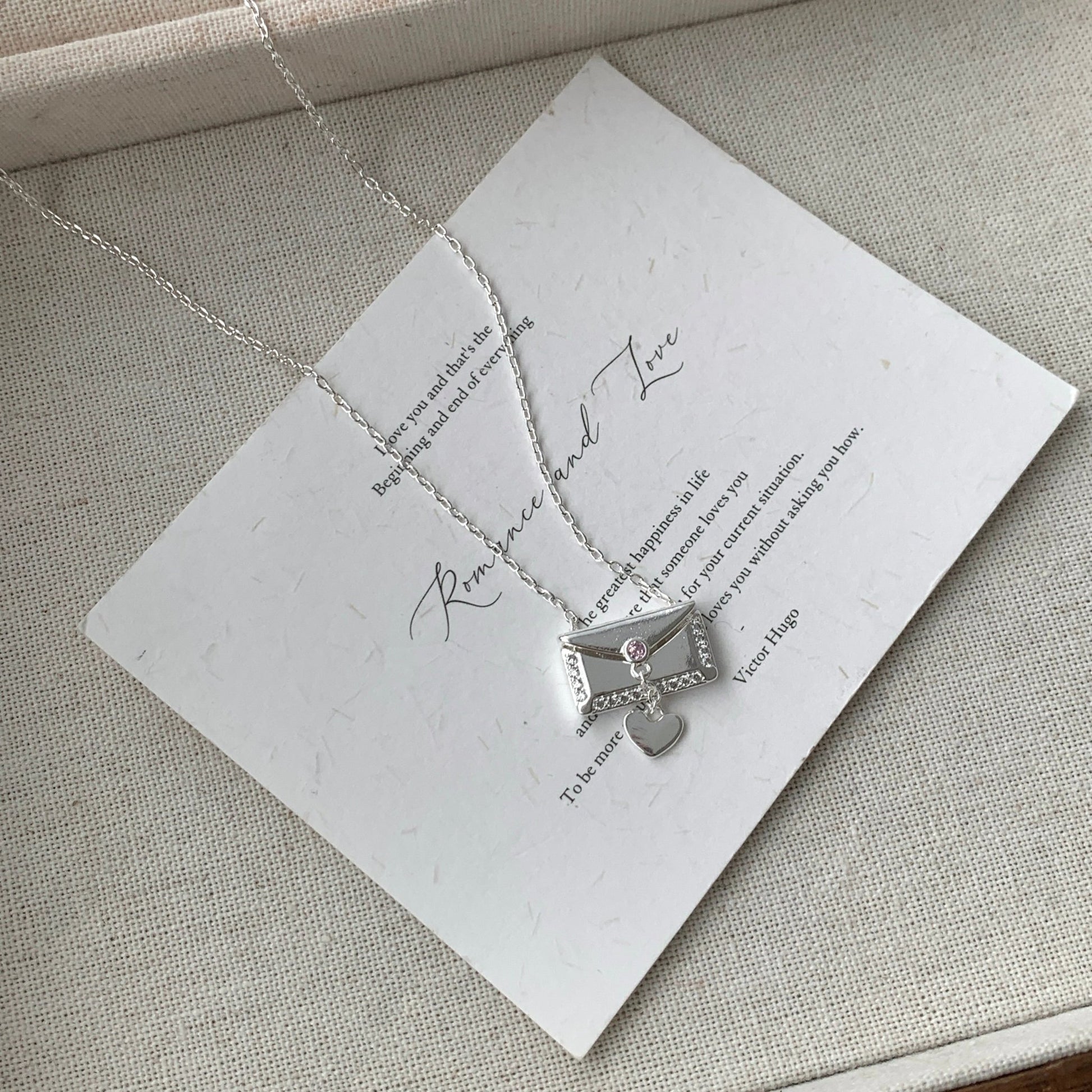 Love Letter Necklace - Gold Plated - Abbott Atelier