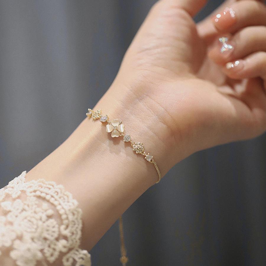 Lucky Clover Bracelet - Gold - Plated - Abbott Atelier