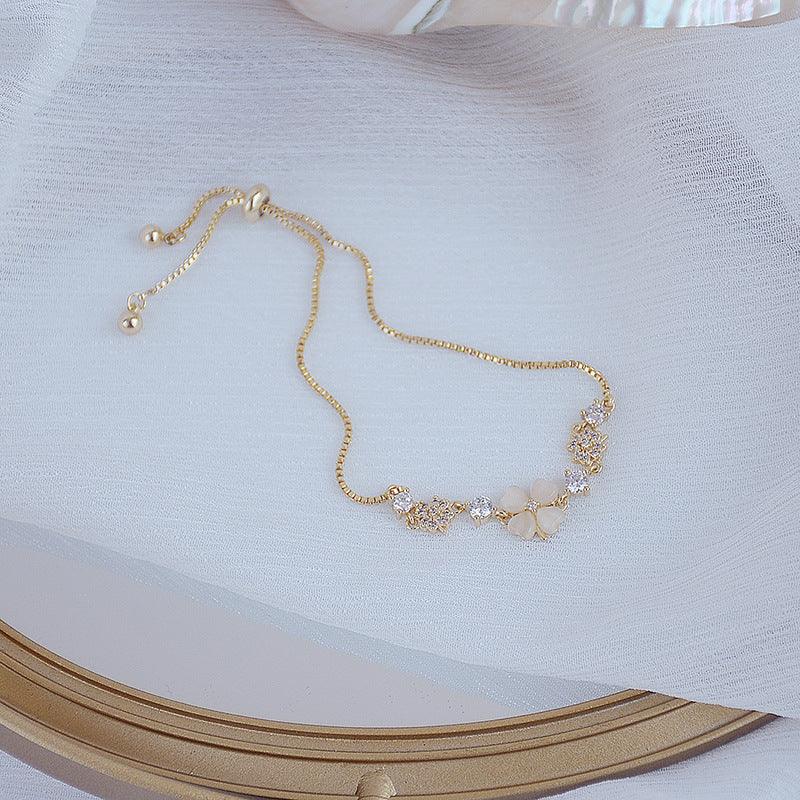 Lucky Clover Bracelet - Gold - Plated - Abbott Atelier