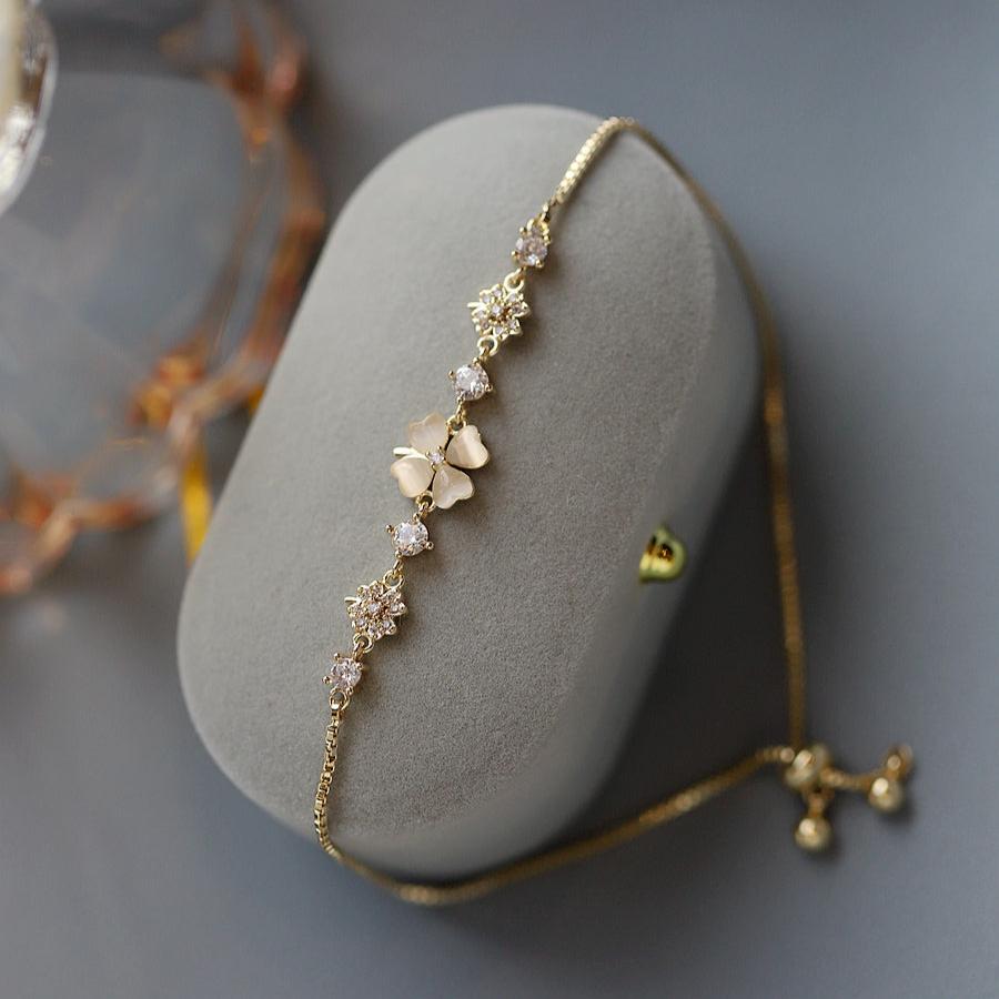 Lucky Clover Bracelet - Gold - Plated - Abbott Atelier