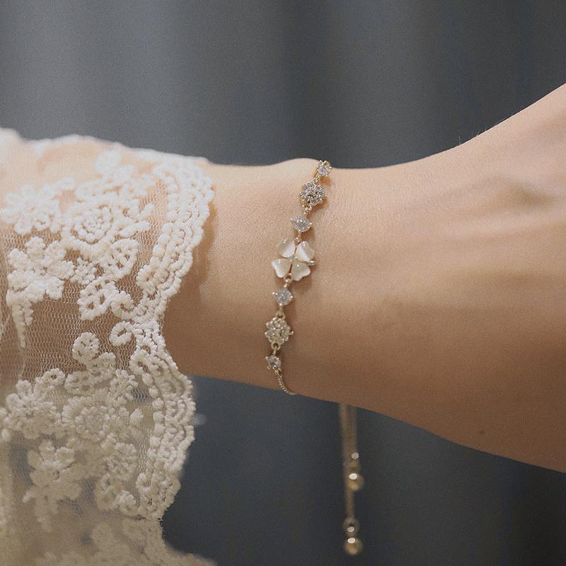 Lucky Clover Bracelet - Gold - Plated - Abbott Atelier