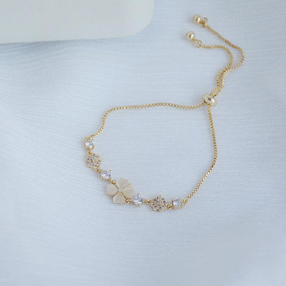 Lucky Clover Bracelet - Gold - Plated - Abbott Atelier