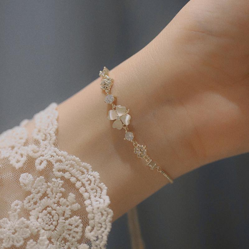 Lucky Clover Bracelet - Gold - Plated - Abbott Atelier