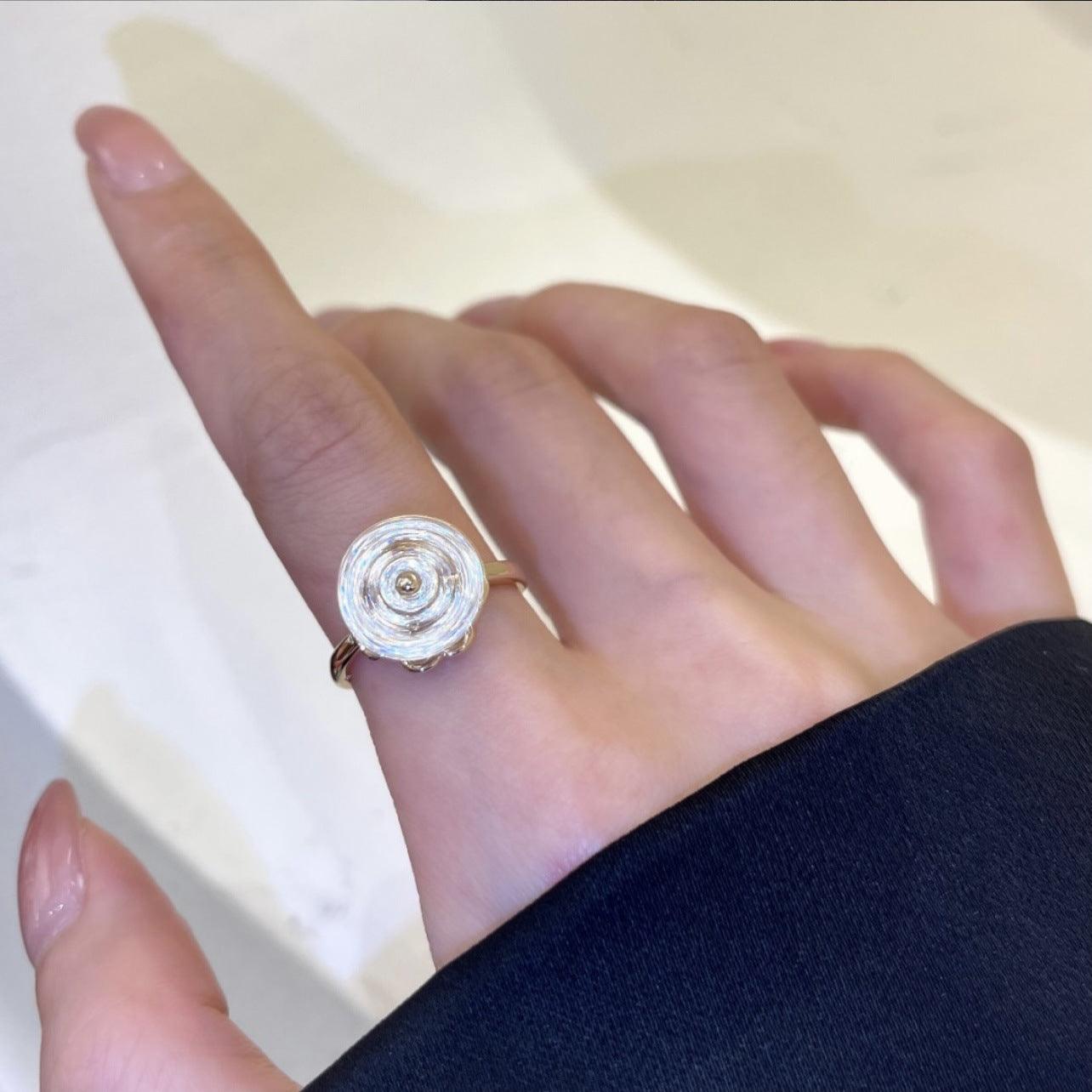 Lucky Clover Spinning Ring - Gold - Plated - Abbott Atelier
