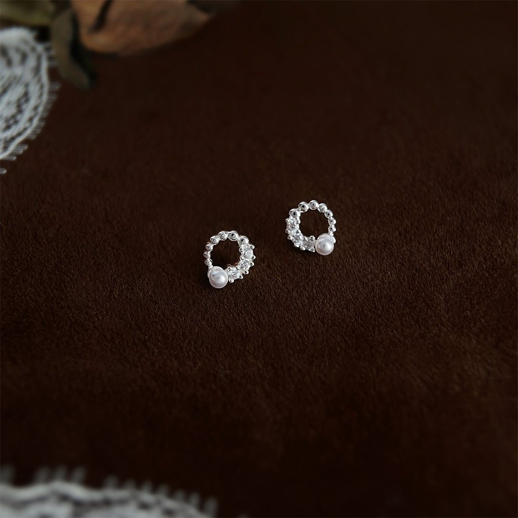 Luna Pearl Earrings - Hypoallergenic - Abbott Atelier