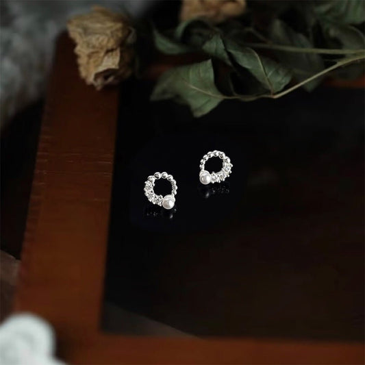 Luna Pearl Earrings - Hypoallergenic - Abbott Atelier