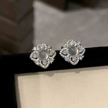 Lunaria Rococo Earrings - Hypoallergenic - Abbott Atelier